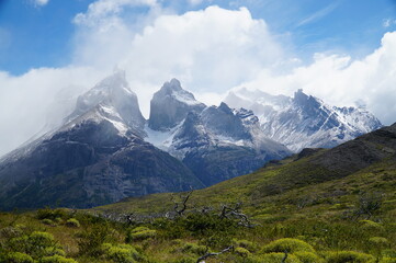 パタゴニアの景色　チリ/パイネ国立公園