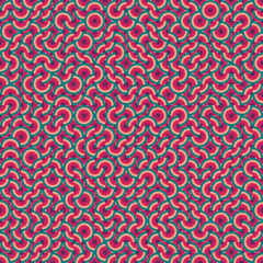 Abstract Geometric Pattern generative computational art illustration