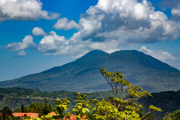 Mombacho is a stratovolcano in Nicaragua, near the city of Granada. Mombacho is an extinct volcano but the last eruption occurred in 1570.