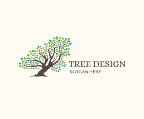 Obraz premium best tree logo concept, perfect for company logo or branding. 