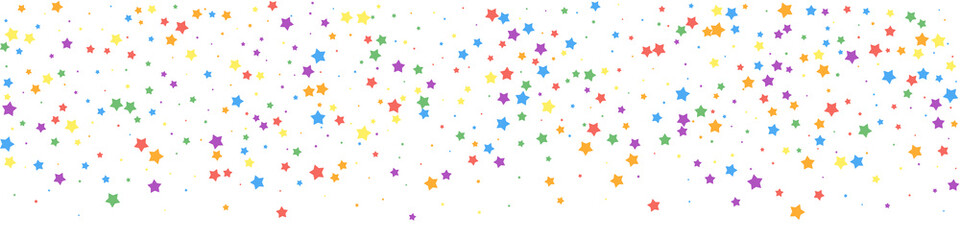 Festive impressive confetti. Celebration stars. Jo