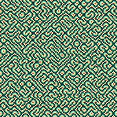 Abstract Geometric Pattern generative computational art illustration