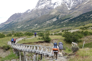 パタゴニア　トーレス・デル・パイネ登山/景色