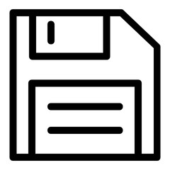 
Floppy Vector Icon
