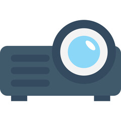 
Projector Flat vector Icon
