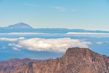 View over the clouds
