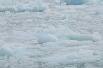 パタゴニアの景色　アルゼンチン/スペガッツィーニ氷河
