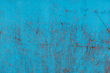 blue grungy dirty wood texture background
