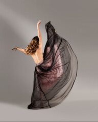 Split with wide skirt
