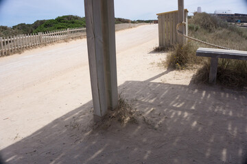 A bus stop from the beautiful island of Formentera