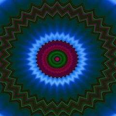 abstract flower bud.