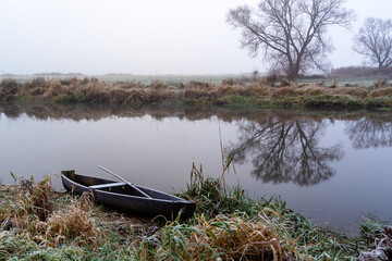Jesień w Dolinie Narwi, Podlasie, Polska © podlaski49