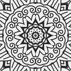 Black and White Abstract Motif Design, Background Image