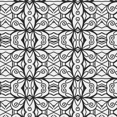 Black and White Abstract Motif Design, Background Image