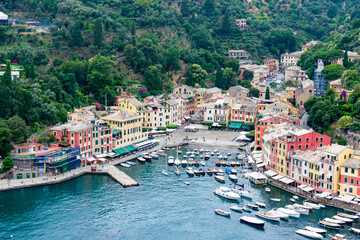 Italy, Liguria, Portofino - 3 July 2020 - Portofino: the pearl of the Ligurian sea