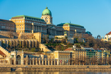 Fototapeta na wymiar Panoramic views of Budapest