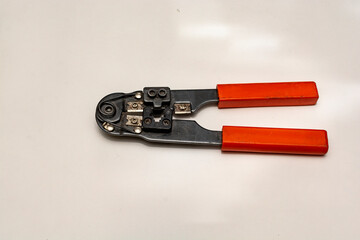 A manual tool for repair. Nippers.