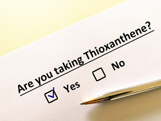 Questionnaire about psychiatry
