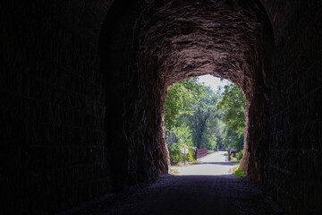 Katy trail railroad tunnel