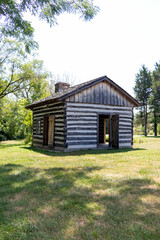 Historic cabin at state park