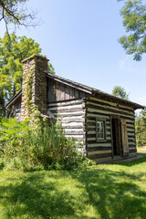 Historic cabin at state park
