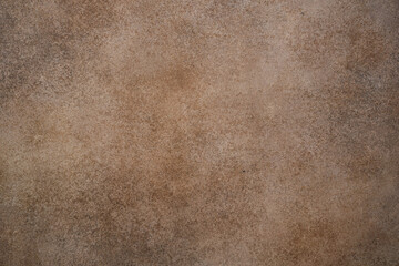 Empty brown rusty stone or metal surface texture