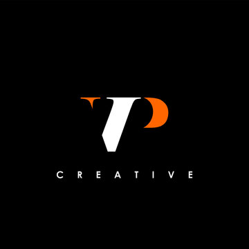 VP Letter Initial Logo Design Template Vector Illustration