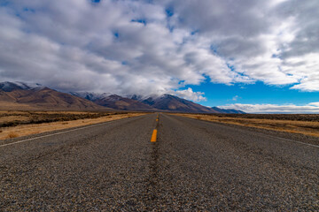USA, NV, the 23 of November 2020, Nevada desert landscape. 