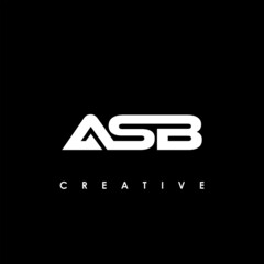 ASB Letter Initial Logo Design Template Vector Illustration