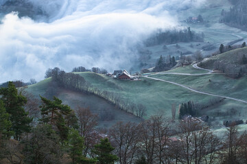 Der Nebel kommt runter