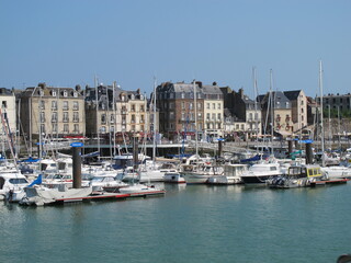Fototapeta na wymiar Hafen von Dieppe, Normandie, Frankreich