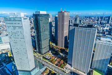 東京・新宿副都心のオフィスビル ~Skyscrapers in Shinjuku, Tokyo, Japan~
