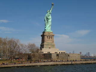 Statue of liberty in New York, USA