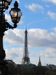 Eiffelturm von der Pont Alexandre, Paris, Frankreich