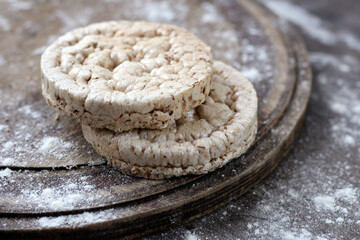 Healthy crusty cereals, healthy food.