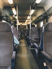 interior of a train