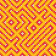 Abstract Geometric Pattern generative computational art illustration