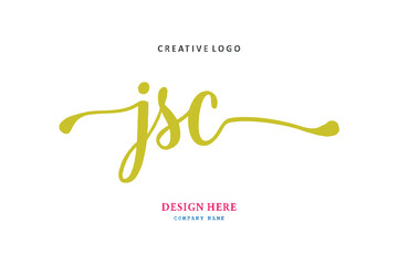 JSC lettering logo is simple, easy to understand and authoritative