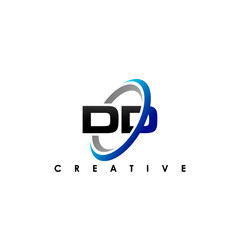 DD Letter Initial Logo Design Template Vector Illustration