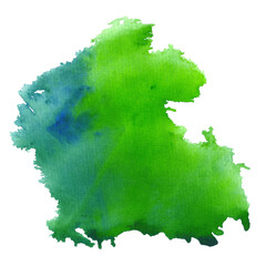 Aquarellklecks