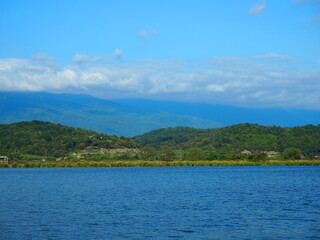 Fototapeta na wymiar Lake Inkit in the Abkhazia. 