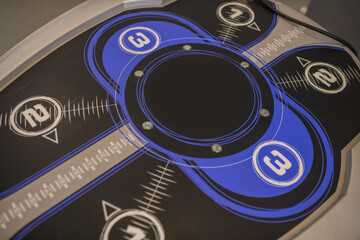 Fototapeta premium Close up picture of a part of medical equipment