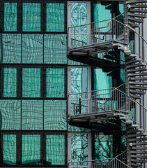 Glasfassaden und Architektur