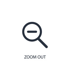 Zoom out icon