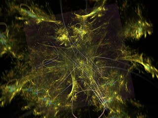 Imaginatory fractal background Image