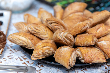 Armenian gata on hotel smorgasbord