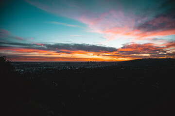 Sonnenuntergang in Los Angeles