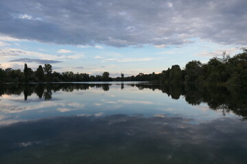 Obraz premium Lake in summer