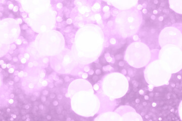 Obraz premium blurred festive amethyst orchid glitter bokeh background