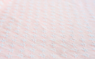 pink fabric texture close up background - 395971770